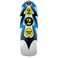 Schmitt Stix 10" x 31.75" Ripsaw 2 WHITE DIP Skateboard Deck
