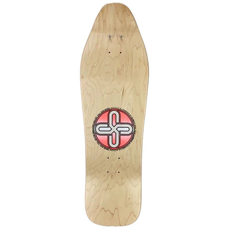Schmitt Stix 10"x 31.875" Chris Miller III Bird In Mouth NATURAL Skateboard Deck