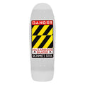 Schmitt Stix 10.125" x 30.5" Danger (WHITE DIP) Skateboard Deck