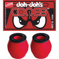 Shorty's 95 Firm Doh Dohs RED  Skateboard Bushings