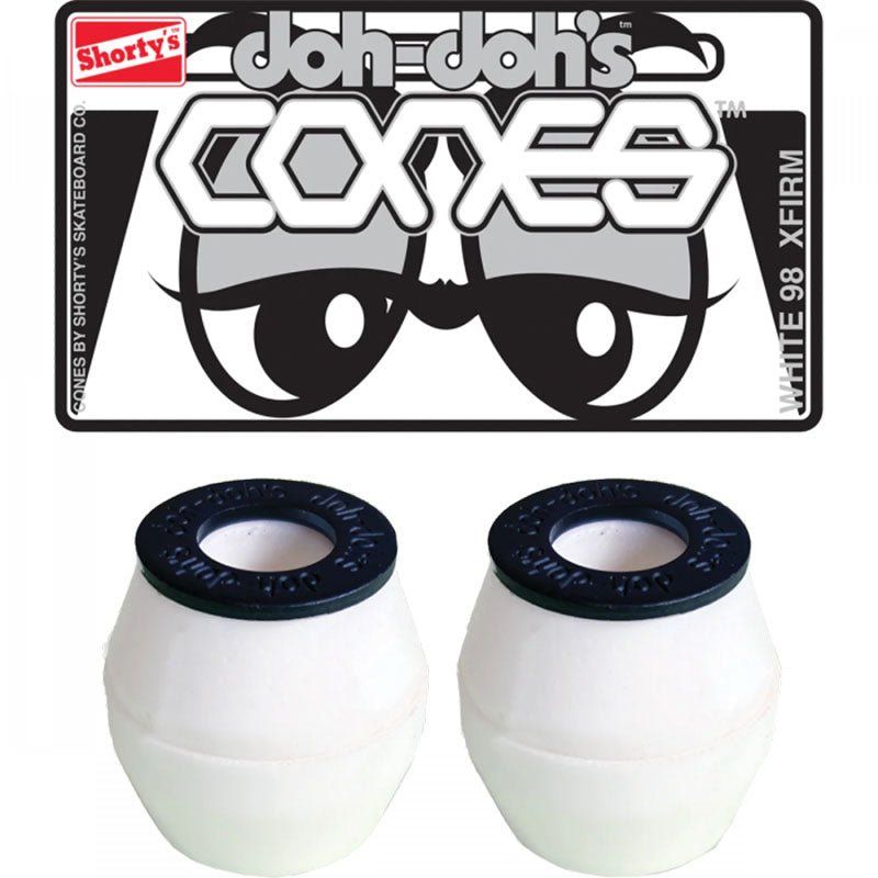Shorty's 98 X-Firm Doh Dohs WHITE Skateboard Bushings