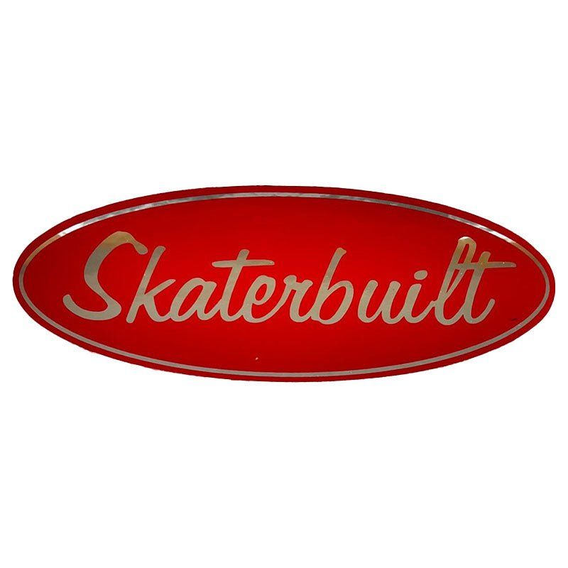 Skaterbuilt Skateboards 6" x 2.5" Sticker Large