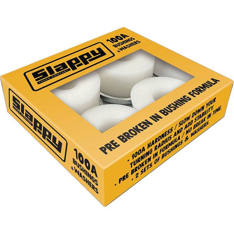 Slappy 100A White Standard Bushings/Washers Set 2pr