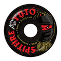 Spitfire 53mm 99a F4 APRIL HORIGOME CONICAL FULL Black Skateboard Wheels 4pk
