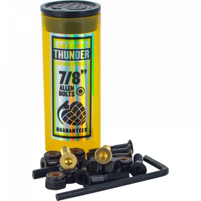 Thunder 7/8" Allen Gold Skateboard Hardware 1 Set