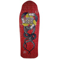 Tracker Deck 10.5" x 30.625" RED STAIN Lester Kasai Twin Dragon Skateboard Deck