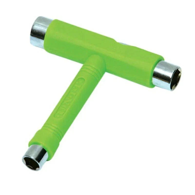 UNIT TOOL GREEN/CHROME Skateboard Tools