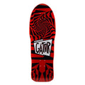 Vision 10.25" x 29.75" Gator II Red Black Skateboard Deck