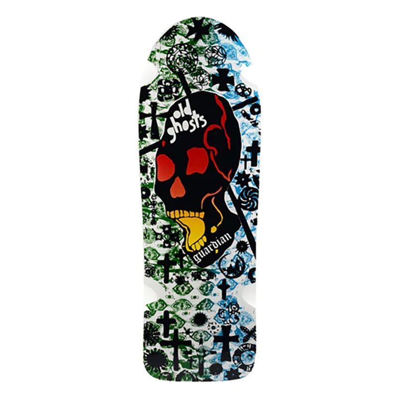 Vision 10" x 30" Old Ghost WHITE DIP Skateboard Deck