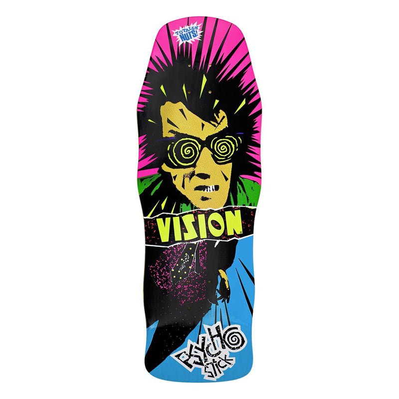 Vision 10" x 30" Original Psycho Stick BLUE DIP Skateboard Deck