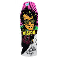 Vision 10" x 30" Original Psycho Stick WHITE DIP Skateboard Deck