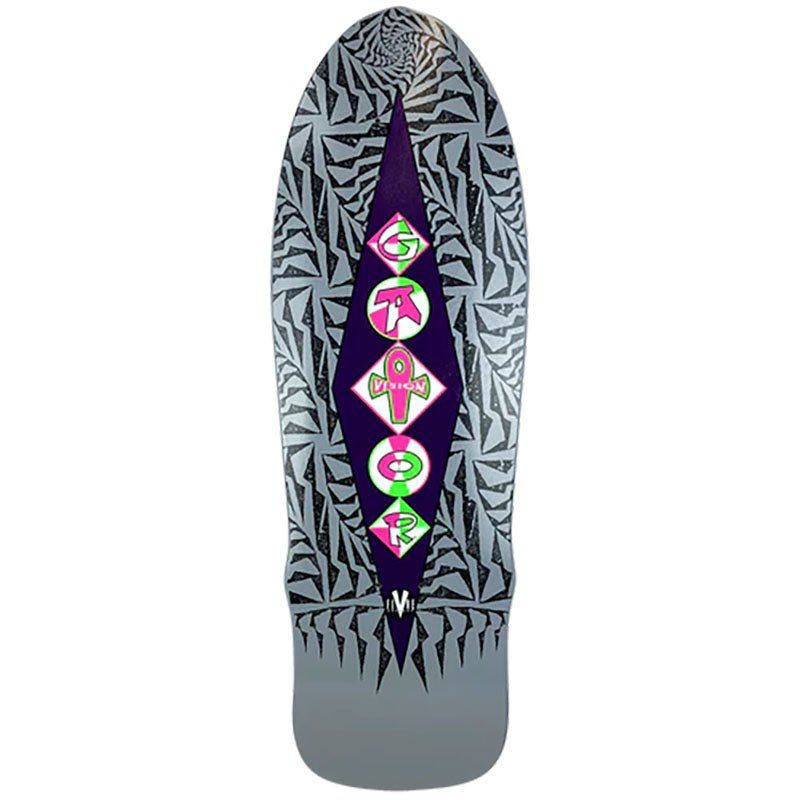 Vision 10" x 31" (GREY DIP) Gator Ramp Skateboard Deck