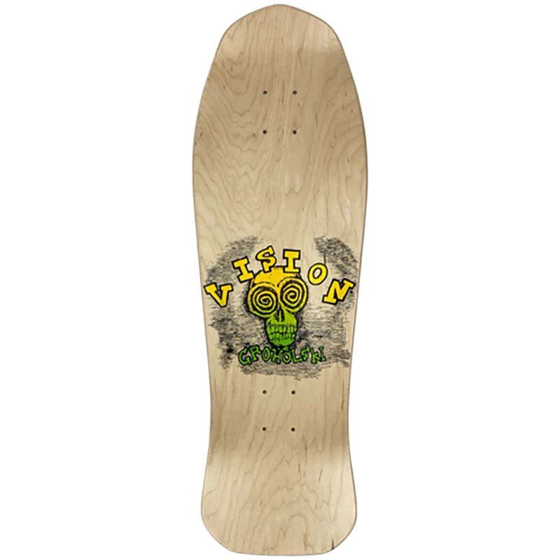 Vision 9.75" x 30" Groholski Skeleton Mini LOVE Limited color way Skateboard Deck