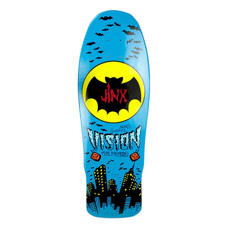 Vision 9.5" x 29.5" Jinx Mini (BLUE DIP) Skateboard Deck