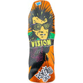 Vision 10"x 30" Psycho Stick Limited Orange Scratch Foil Skateboard Deck
