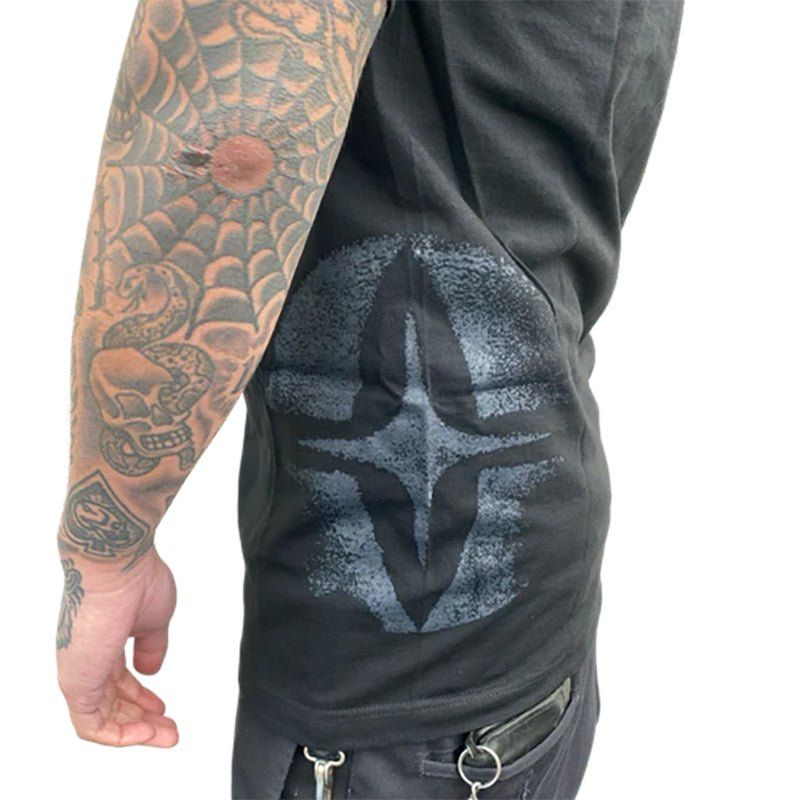 Vision Streetwear- OG Rough Tech Men's BLACK T-Shirt