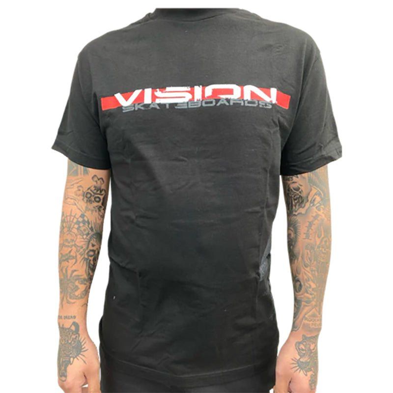 Vision Streetwear- OG Rough Tech Men's BLACK T-Shirt